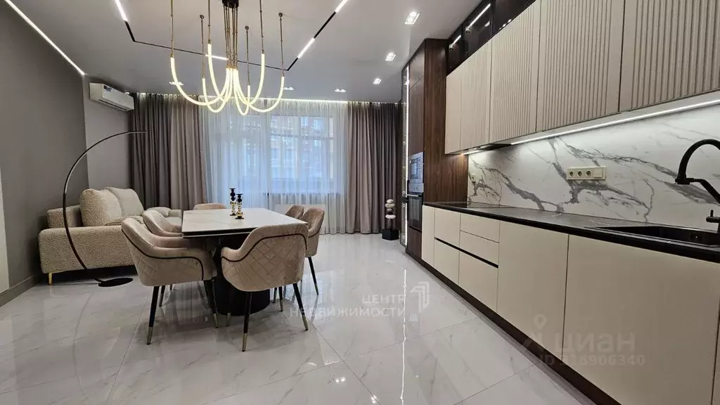 3-к кв. Татарстан, Казань Чистопольская ул., 86/10 (122.0 м) - Фото 1