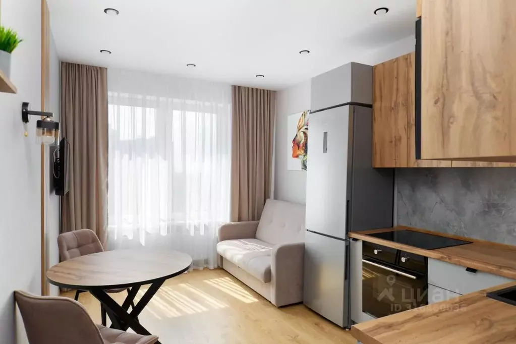 1-к кв. Татарстан, Казань ул. Новаторов, 8А (38.0 м) - Фото 1