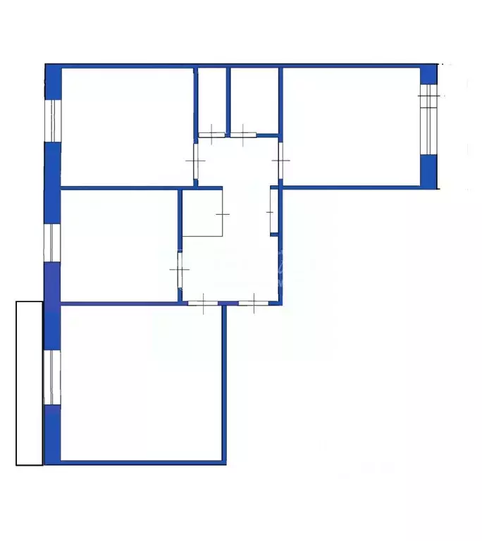 3-к кв. Кемеровская область, Кемерово просп. Шахтеров, 85 (61.2 м) - Фото 2