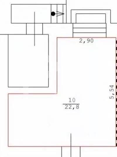 Помещение свободного назначения в Москва Новый Зыковский проезд, 3 (23 ... - Фото 2