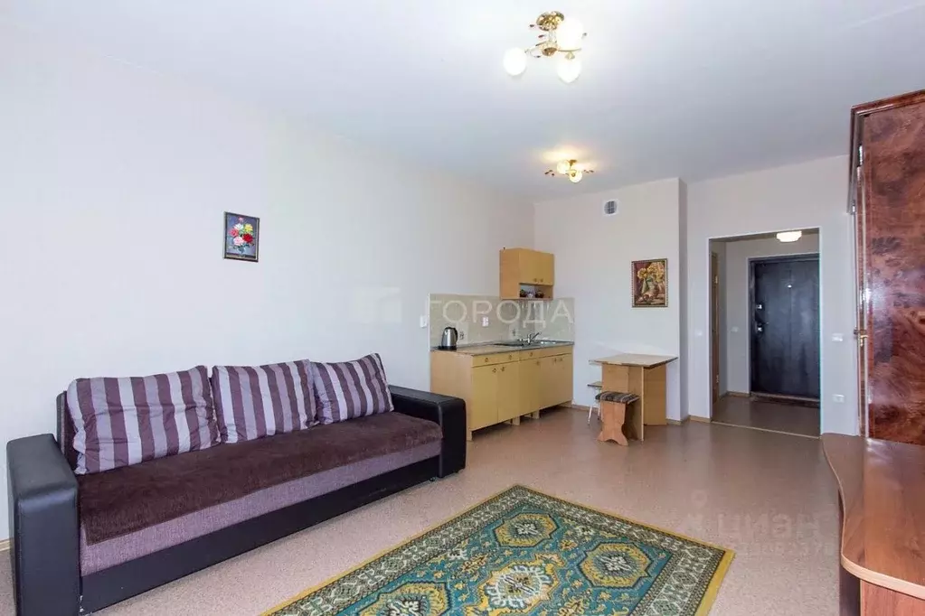 Студия Новосибирская область, Новосибирск ул. Костычева, 40/3 (33.0 м) - Фото 1