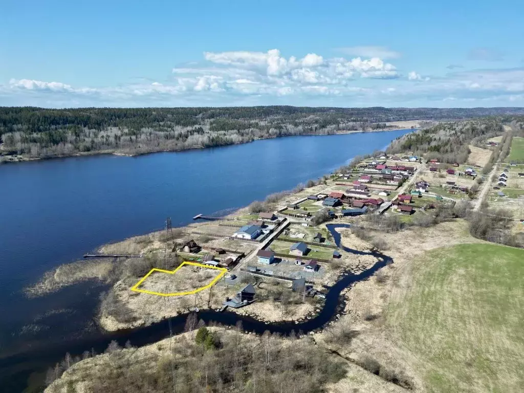 Участок в Карелия, Прионежский район, Заозерское с/пос, д. Ялгуба ул. ... - Фото 2