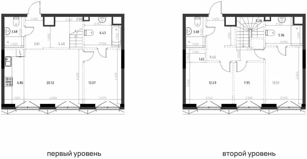 4-комнатная квартира: Казань, ЖК Яналиф (121.22 м) - Фото 1