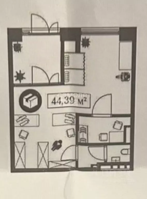 Помещение свободного назначения в Москва ул. 1-я Бухвостова, 2к3 (45 ... - Фото 2