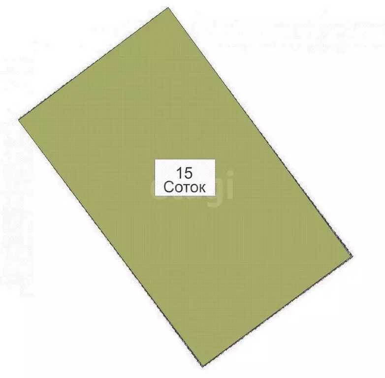 Участок в село Андреевка, Радужная улица (15 м) - Фото 1