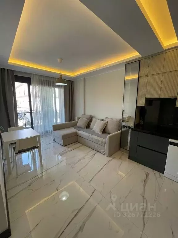 Студия Краснодарский край, Сочи Адлер жилрайон, ул. Гвардейская, 20 ... - Фото 1