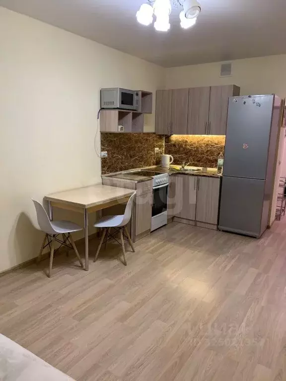 Студия Тюменская область, Тюмень ул. Василия Подшибякина, 21 (24.0 м) - Фото 1