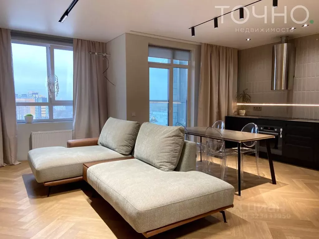 3-к кв. Пензенская область, Пенза ул. Лозицкой, 1А (92.2 м) - Фото 1