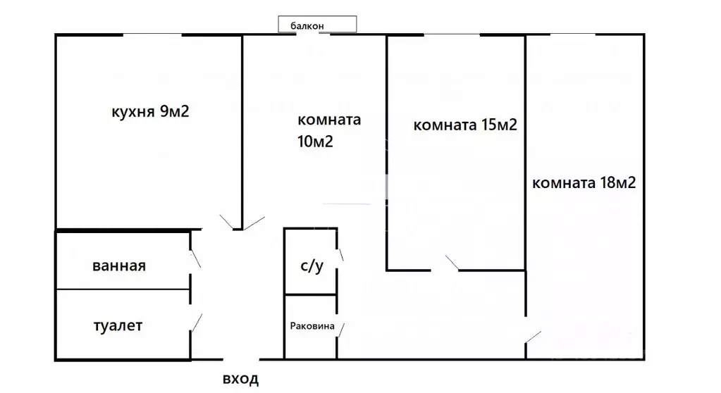 3-к кв. Свердловская область, Екатеринбург ул. Мамина-Сибиряка, 10 ... - Фото 1