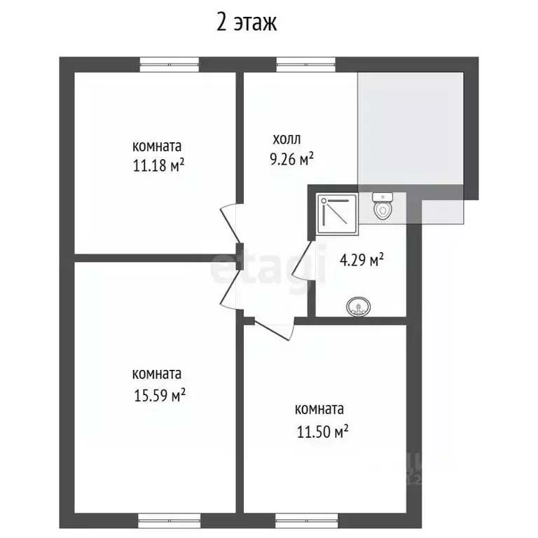 Дом в Московская область, Воскресенск городской округ, д. Ивановка ул. ... - Фото 2