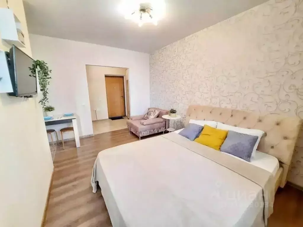 1-к кв. Тюменская область, Тюмень ул. Тимофея Чаркова, 79 (27.0 м) - Фото 1
