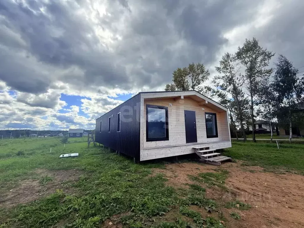 Дом в Калужская область, Ферзиковский район, Грабцево с/пос, Деревня ... - Фото 1