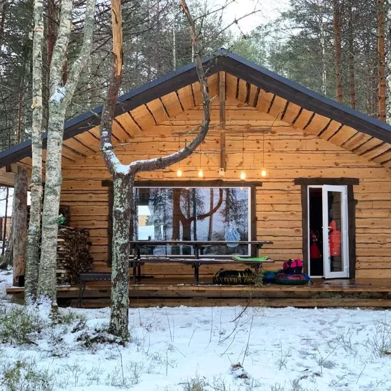 Дом в Карелия, Пряжинский район, Эссойльское с/пос, Кишкойла тер.  (80 ... - Фото 0