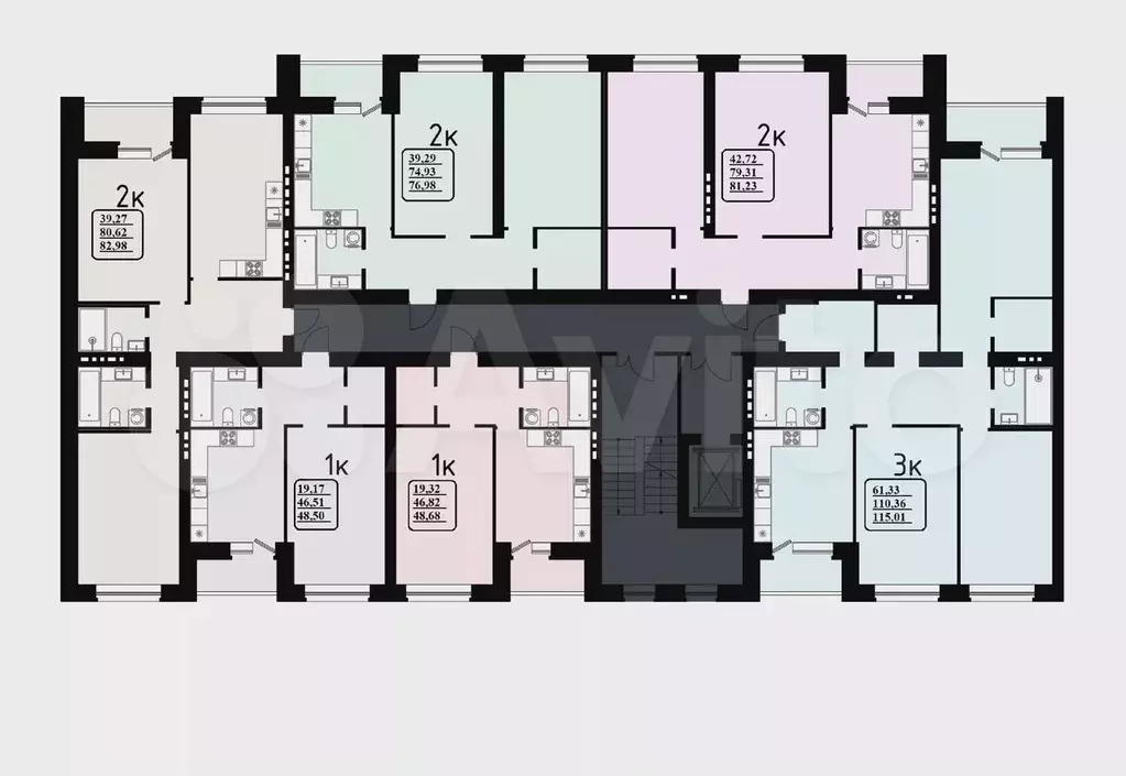 3-к. квартира, 115 м, 3/8 эт. - Фото 0