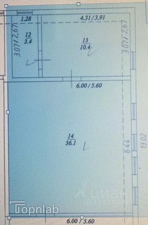 Офис в Краснодарский край, Краснодар ул. Красных Партизан, 567Б (53 м) - Фото 2