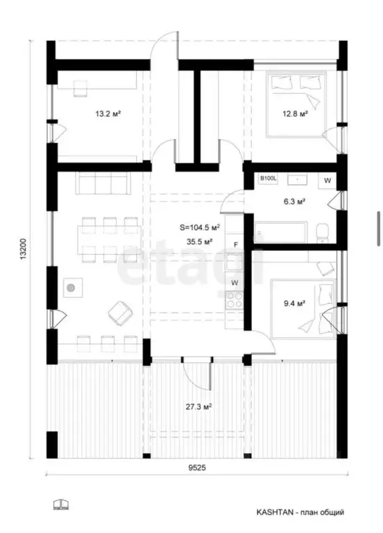 Дом в Смоленская область, Гагаринский муниципальный округ, Вазуза ... - Фото 2