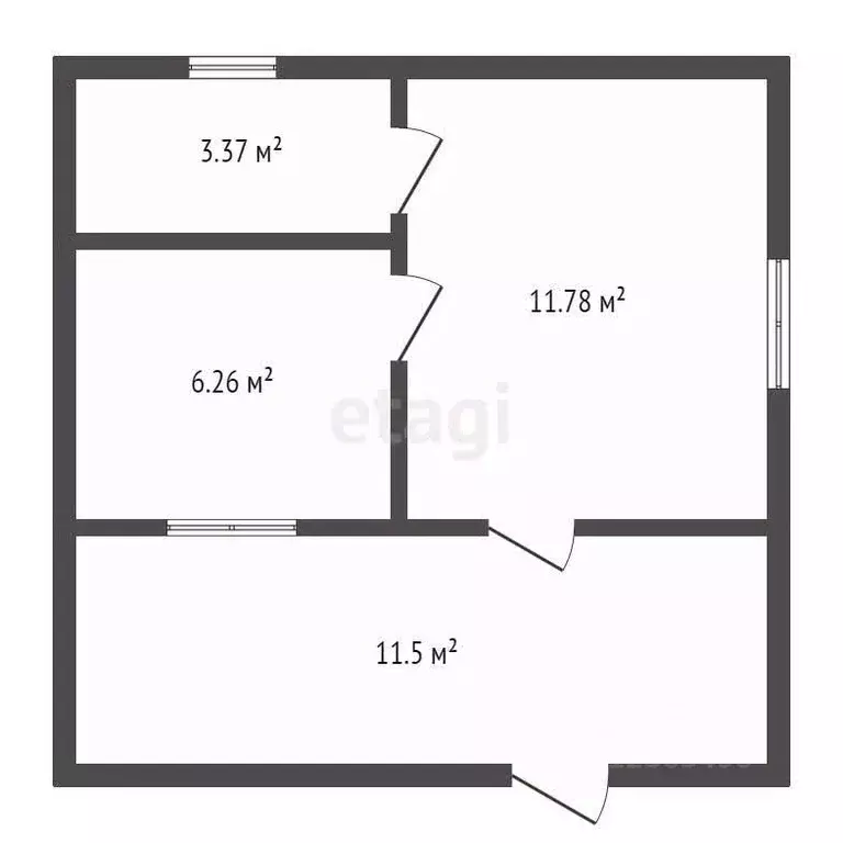 Дом в Воронежская область, Воронеж Домостроитель-1 СНТ, ул. 3-я, 49 ... - Фото 2