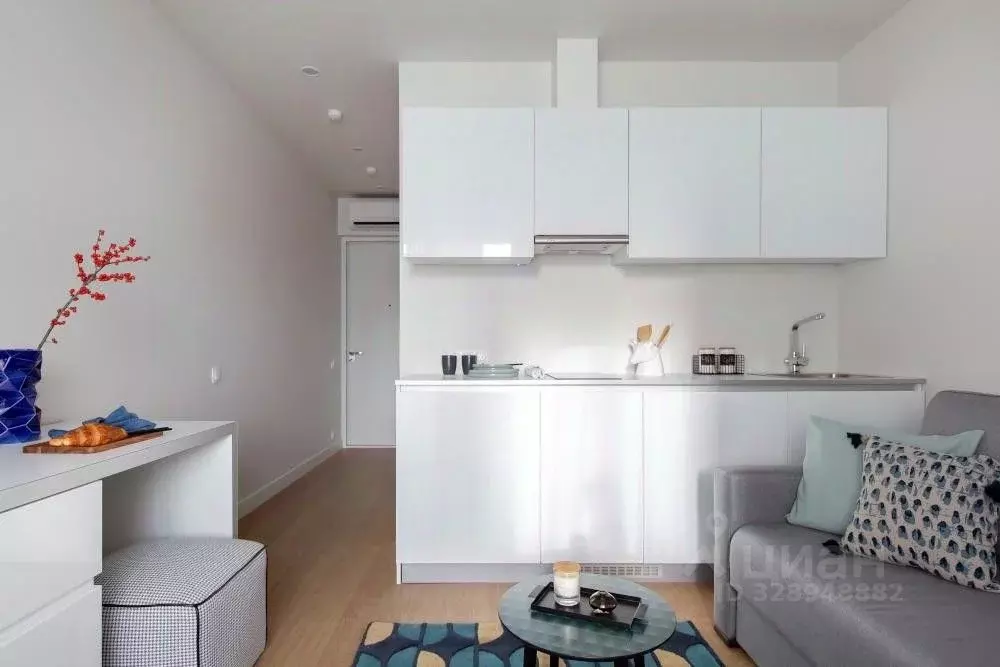 Студия Москва ул. Берзарина, 30 (21.0 м) - Фото 1