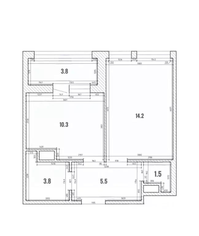 1-к кв. Санкт-Петербург Манчестерская ул., 3 (35.3 м) - Фото 1