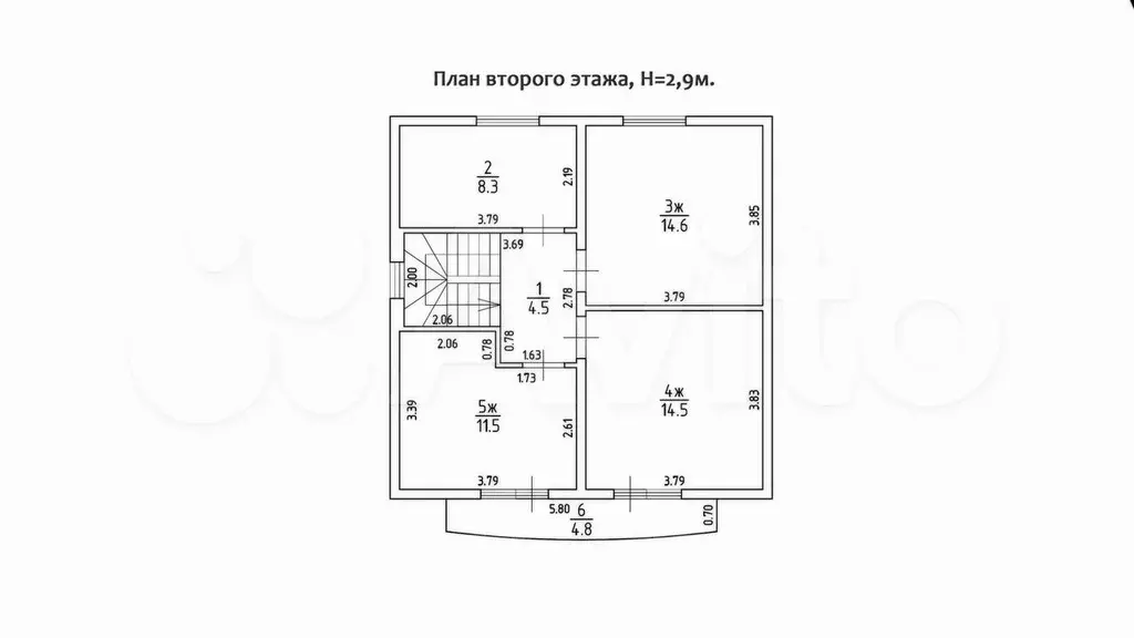 Дом 122,8 м на участке 4,3 сот. - Фото 1