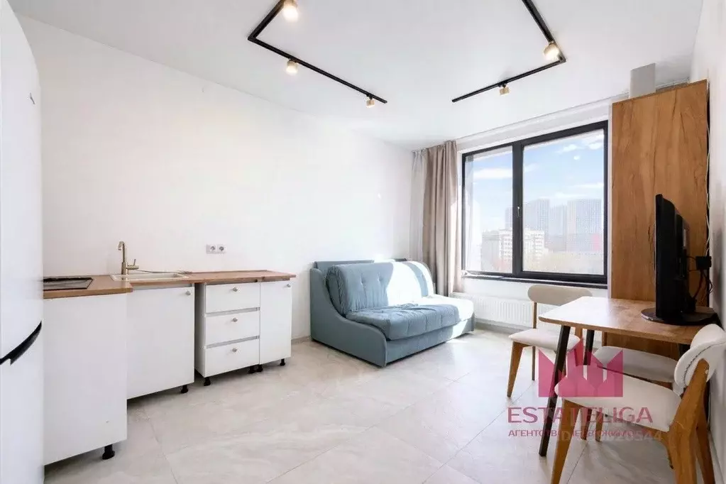 Студия Москва Нагатинская наб., 10А (22.0 м) - Фото 2