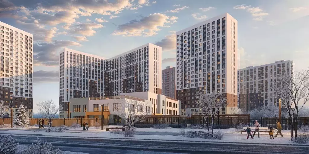 1-к кв. Московская область, Балашиха ул. Бояринова, 30 (34.3 м) - Фото 2