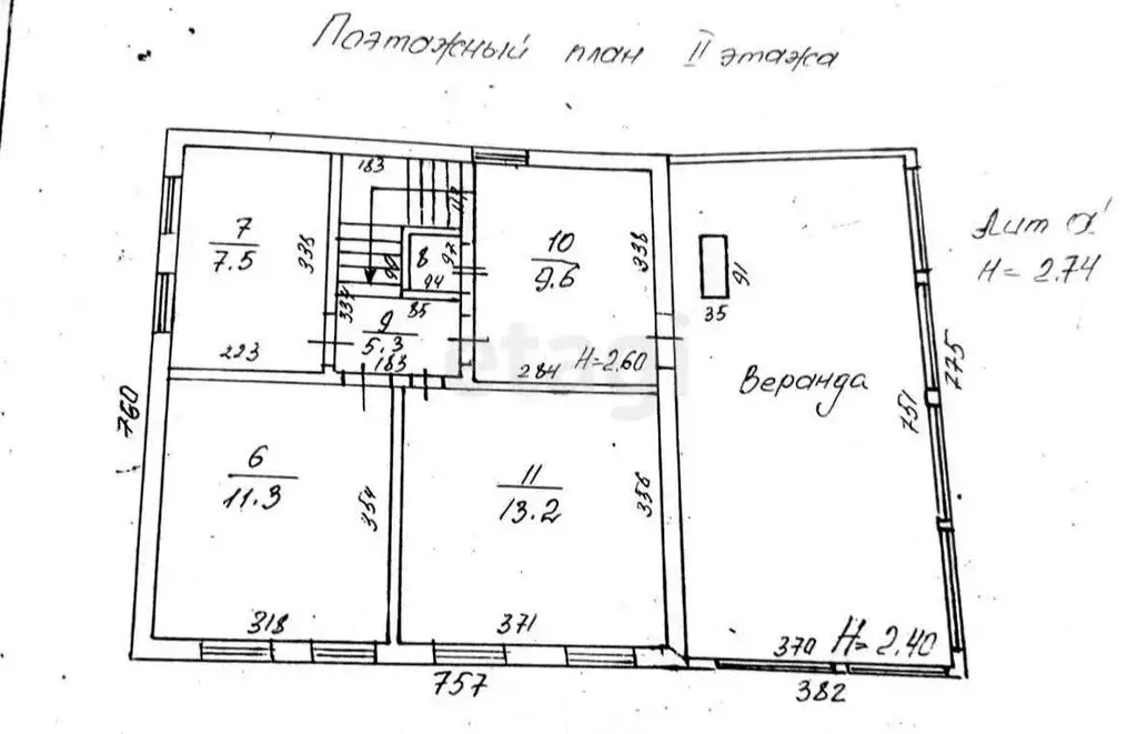 Дом в Курган, посёлок Увал, 2-я Трактовая улица (117 м) - Фото 2