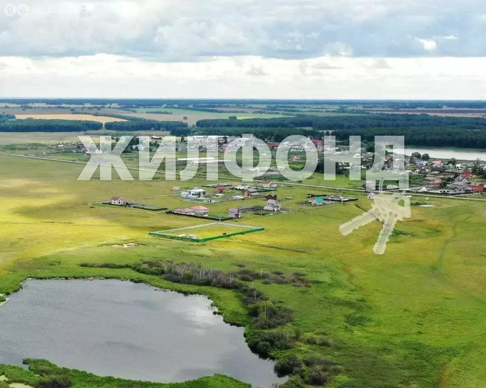 Участок в Толмачёвский сельсовет, деревня Алексеевка, Майская улица ... - Фото 1