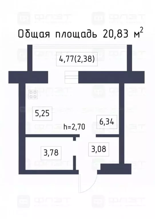 Студия Татарстан, Зеленодольский район, Осиновское с/пос, с. Осиново ... - Фото 2