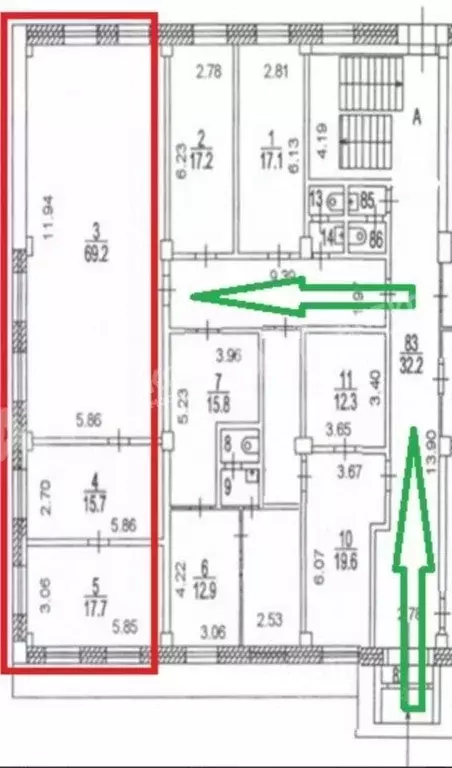 Помещение свободного назначения в Москва ул. Подольских Курсантов, 3С2 ... - Фото 1