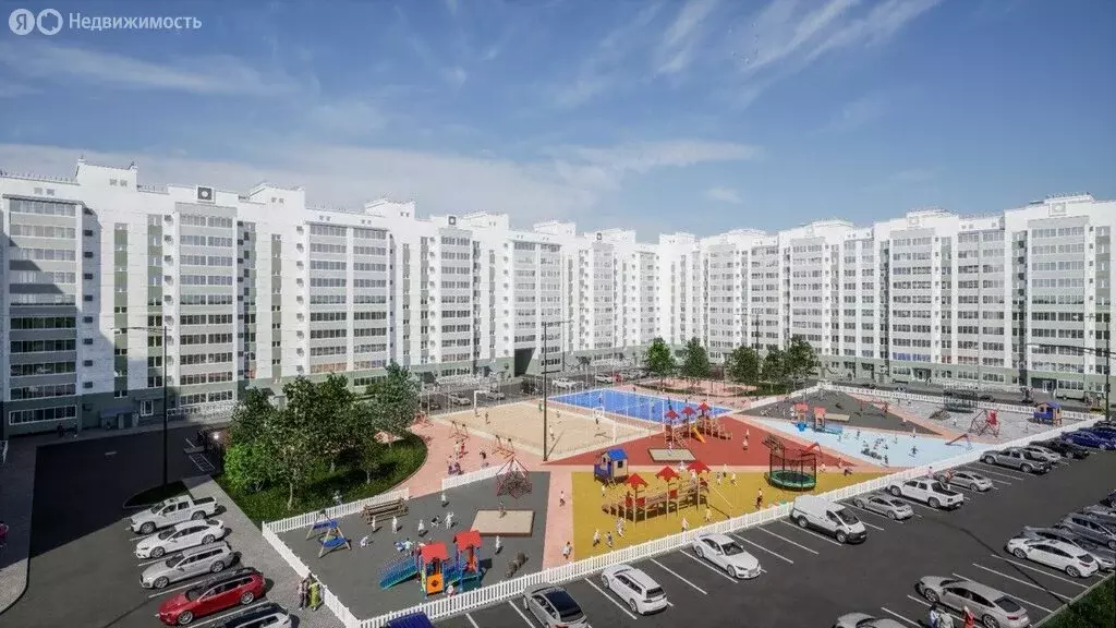 2-комнатная квартира: Чигири, Европейская улица, 13 (67 м) - Фото 2