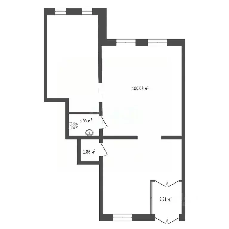 Помещение свободного назначения в Красноярский край, Красноярск Хвоя ... - Фото 2