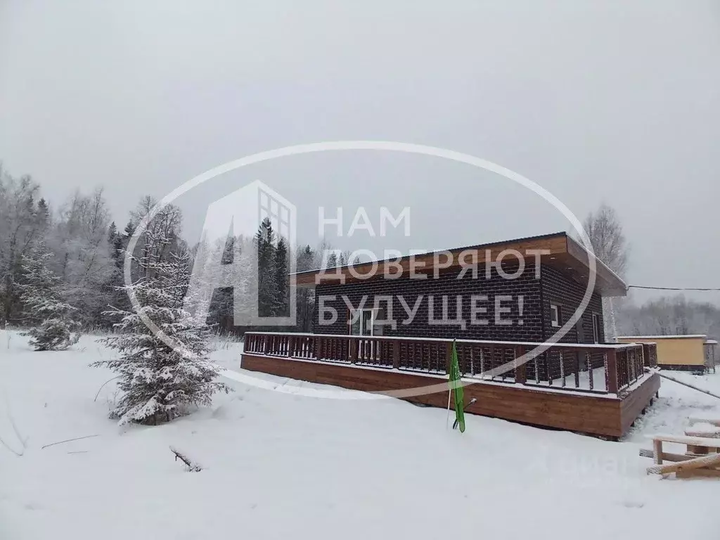 Дом в Пермский край, д. Мокино ул. Изумрудная, 10 (80 м) - Фото 1