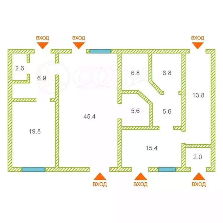 Помещение свободного назначения в Дагестан, Махачкала ул. Газпромная, ... - Фото 1