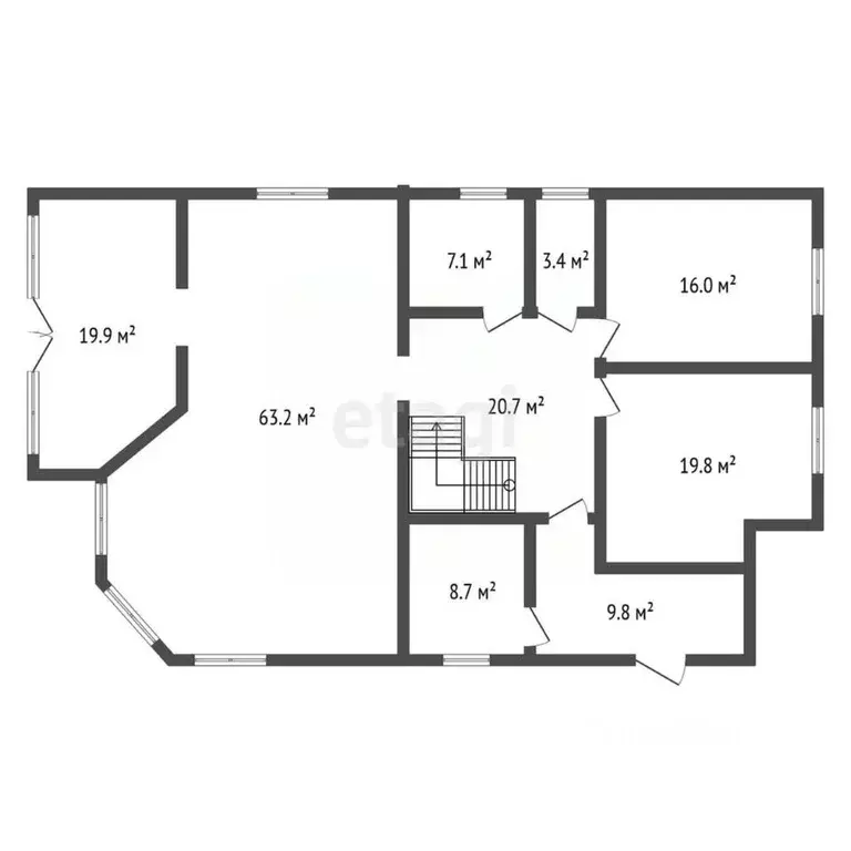 Дом в Калужская область, Жуковский район, Тарутино с/пос, д. Маринки  ... - Фото 2