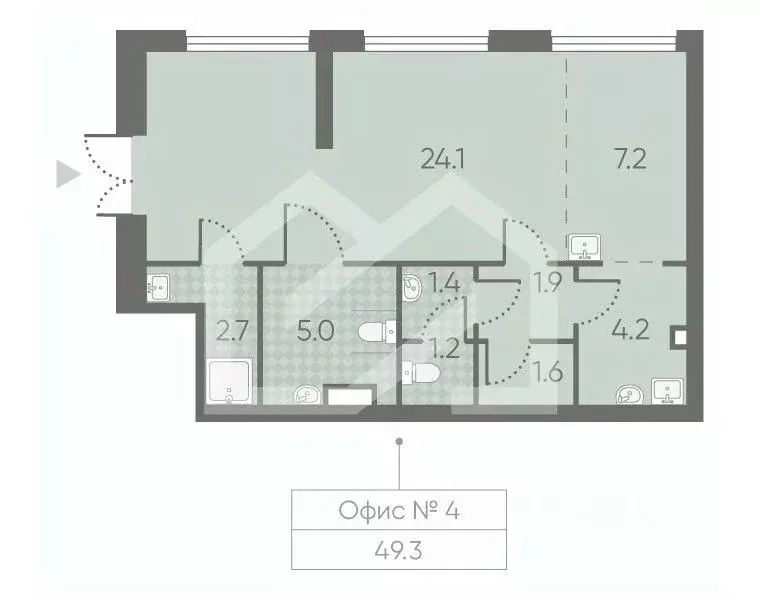 Помещение свободного назначения в Москва Производственная ул., 17 (49 ... - Фото 2