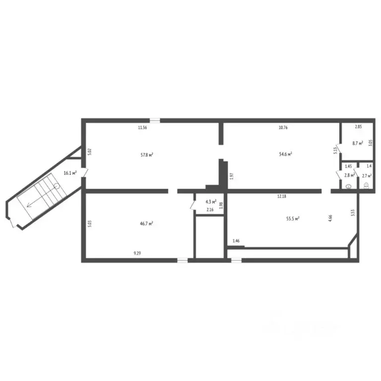 Торговая площадь в Тюменская область, Тюмень Карская ул., 25 (249 м) - Фото 2