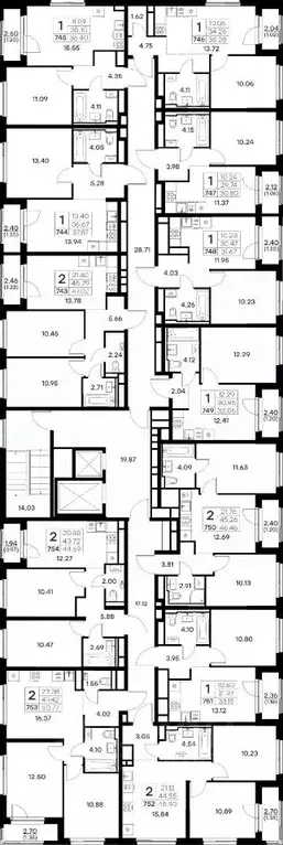 1-к кв. Владимирская область, Владимир Глоракс Октябрьский жилой ... - Фото 2