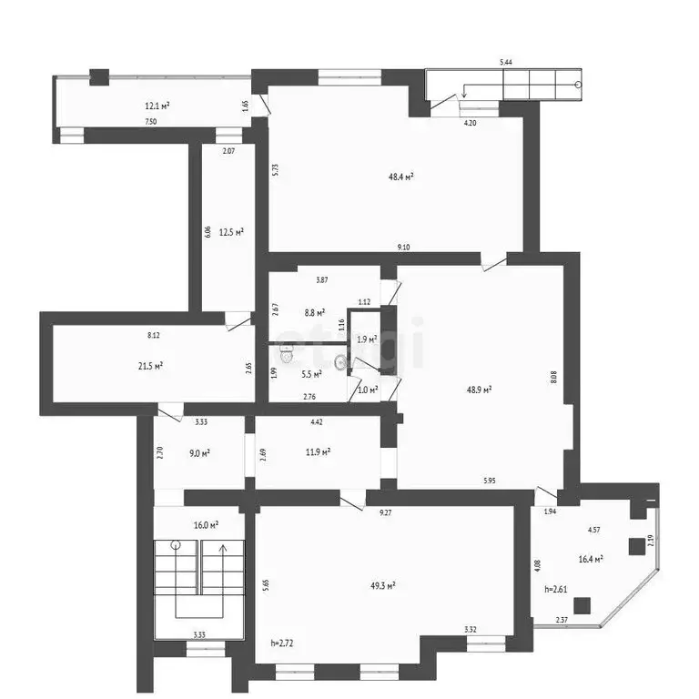 Офис (270.9 м) - Фото 1