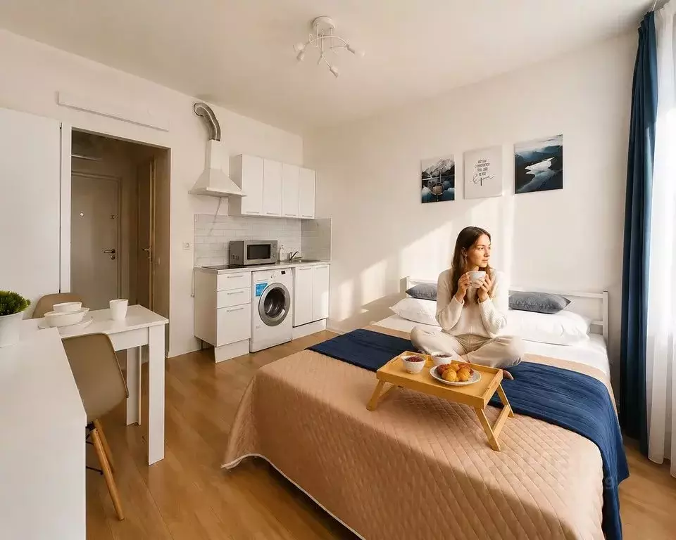 Студия Москва Люблинская ул., 80к4 (20.0 м) - Фото 1