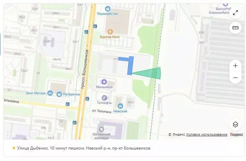 2-к кв. Санкт-Петербург просп. Большевиков, 3 (61.0 м) - Фото 2