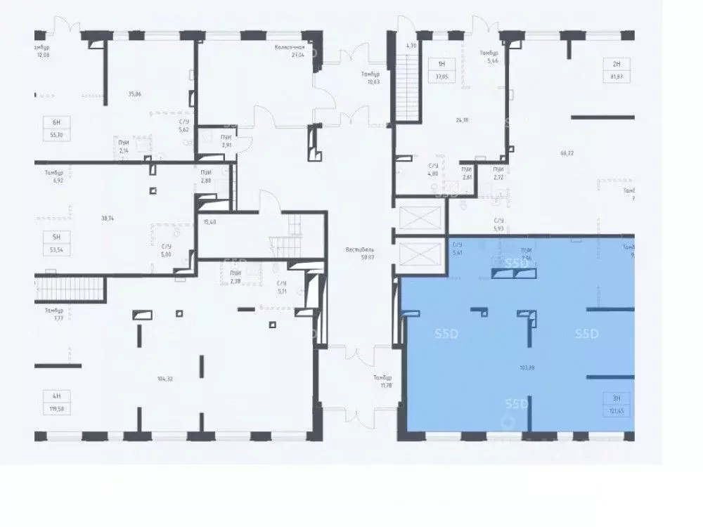 Торговая площадь в Москва ул. Алхимовская, 1к2 (122 м) - Фото 1