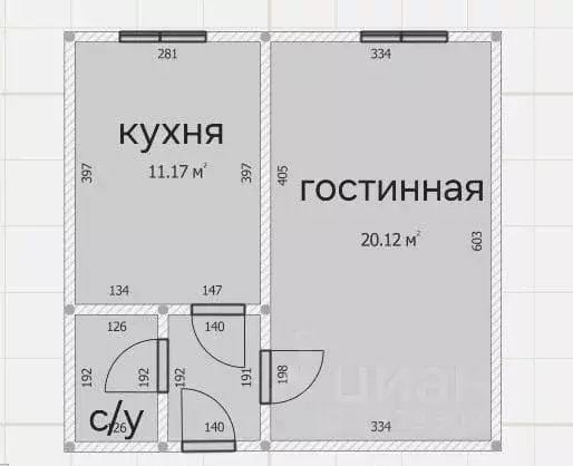 1-к кв. Кабардино-Балкария, Нальчик ул. Солнечная, 10к6 (36.2 м) - Фото 1