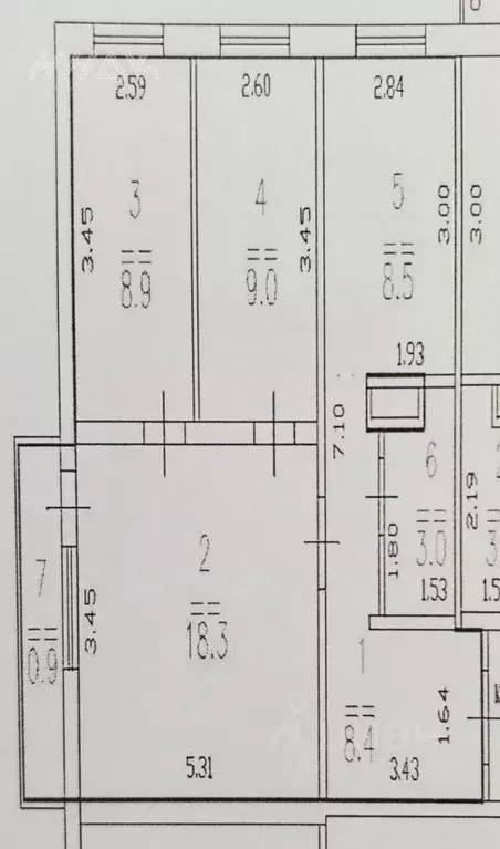3-к кв. Нижегородская область, Нижний Новгород Мончегорский мкр, ул. ... - Фото 2