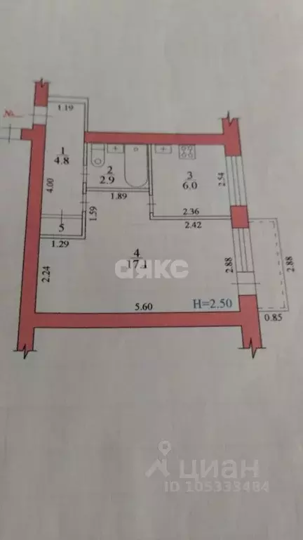 1-к кв. Волгоградская область, Волгоград Тулака мкр, ул. Аджарская, 22 ... - Фото 2