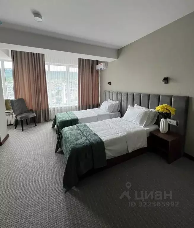 Комната Дагестан, Махачкала ул. Магомедтагирова, 163А/19 (25.0 м) - Фото 1