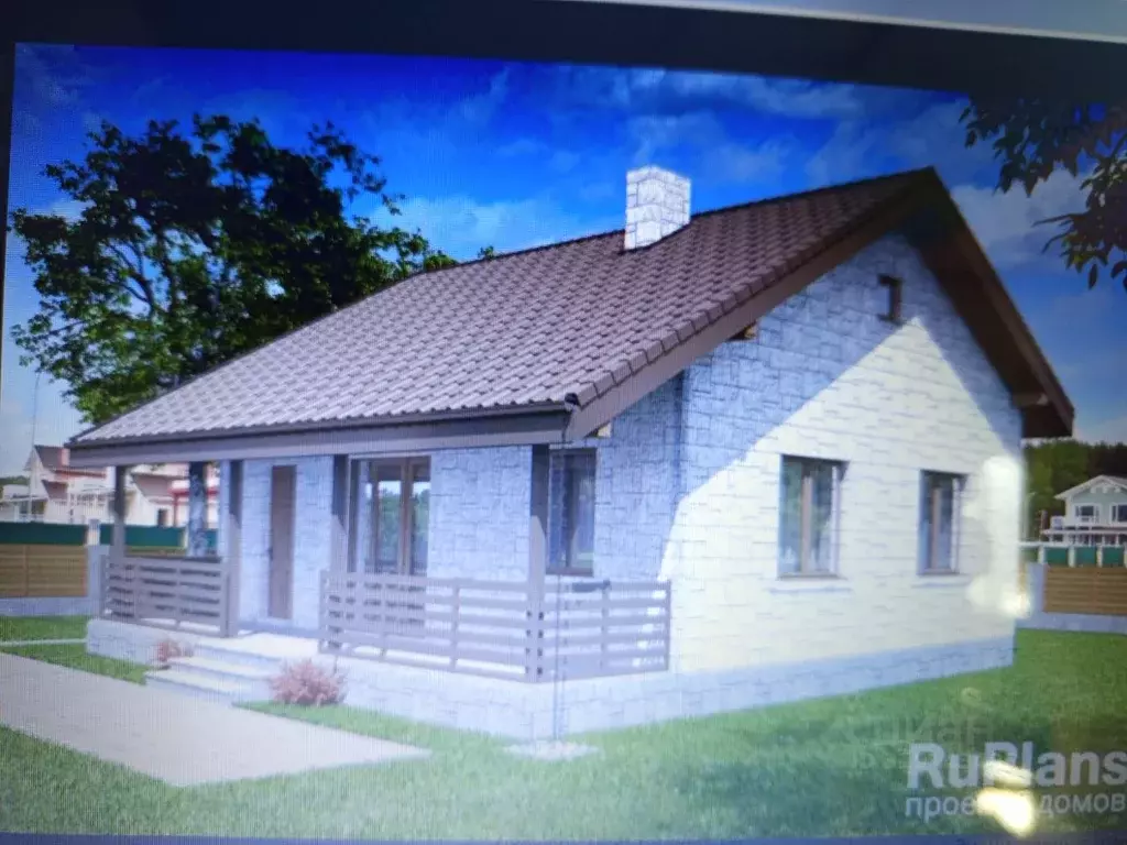 Дом в Омская область, Омский район, с. Надеждино  (80 м) - Фото 1
