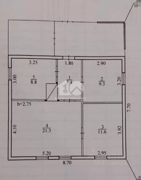 Дом в Новосибирская область, Мошковский район, с. Ташара Зеленая ул., ... - Фото 2