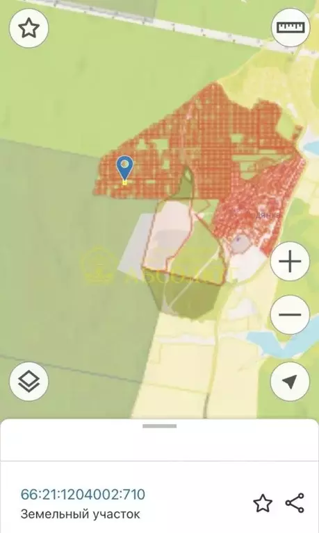 Участок в Свердловская область, Ревда муниципальный округ, пос. ... - Фото 1