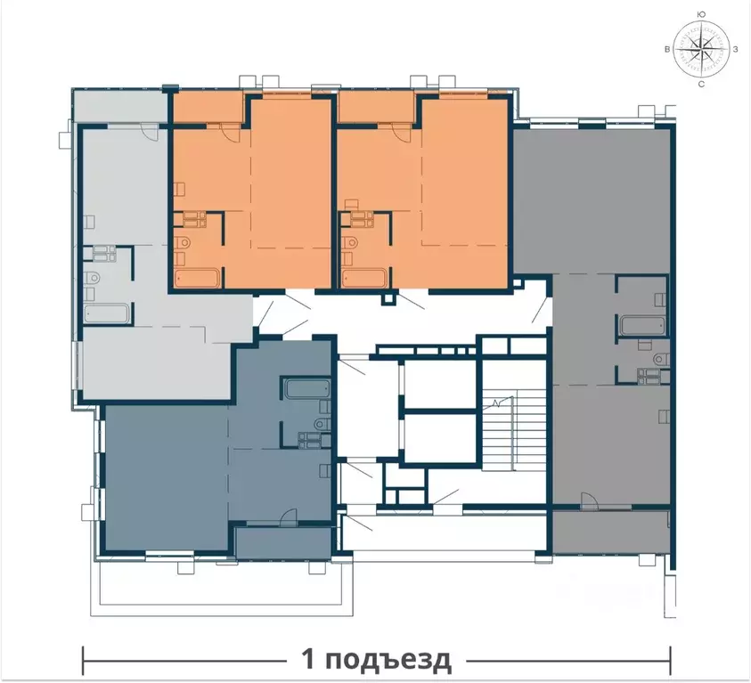 Студия Приморский край, Находка  (42.2 м) - Фото 2